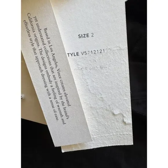 Vince Wide Strap Cropped Linen Shell Tank Top